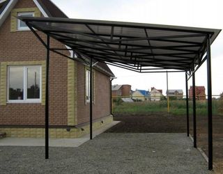 Металлические навесы
