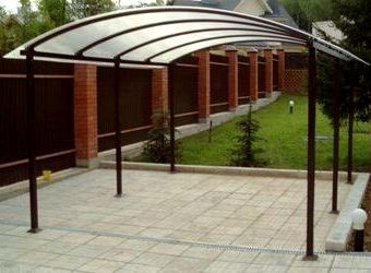 Навесы из поликарбоната